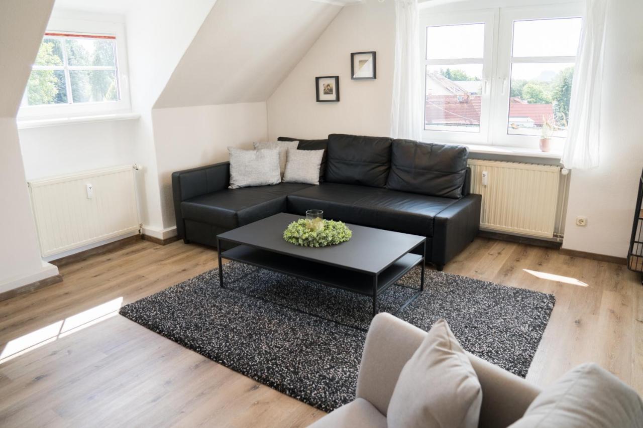 Apartmán Urlaubsfreude Biedermann Haus Gluecksstein - Mondstein Bad Schandau Exteriér fotografie
