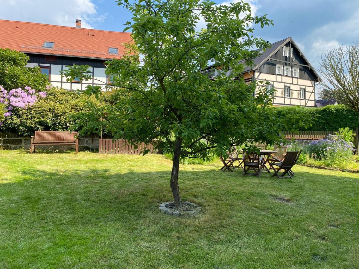 Apartmán Urlaubsfreude Biedermann Haus Gluecksstein - Mondstein Bad Schandau Exteriér fotografie